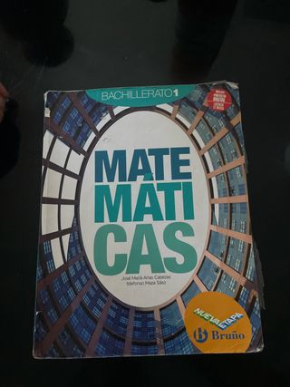 Matemáticas 1 Bachillerato Nueva etapa Bruño