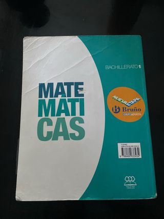 Matemáticas 1 Bachillerato Nueva etapa Bruño