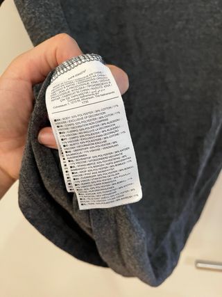 Camiseta Converse All Star Gris Talla M