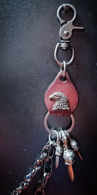 Catena Biker Portafoglio/Jeans Doppia Lavorazione