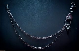 Catena Biker Portafoglio/Jeans Doppia Lavorazione