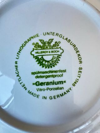 Villeroy & Boch Geranium Cuencos 15 cm