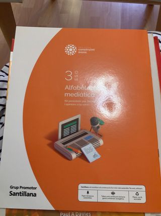 Alfabetizació mediàtica Llengua Catalana 3 Eso