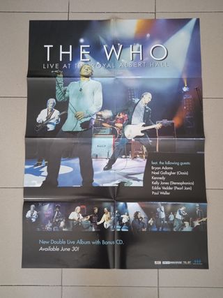 Cartel The Who Live at the Royal Albert Hall