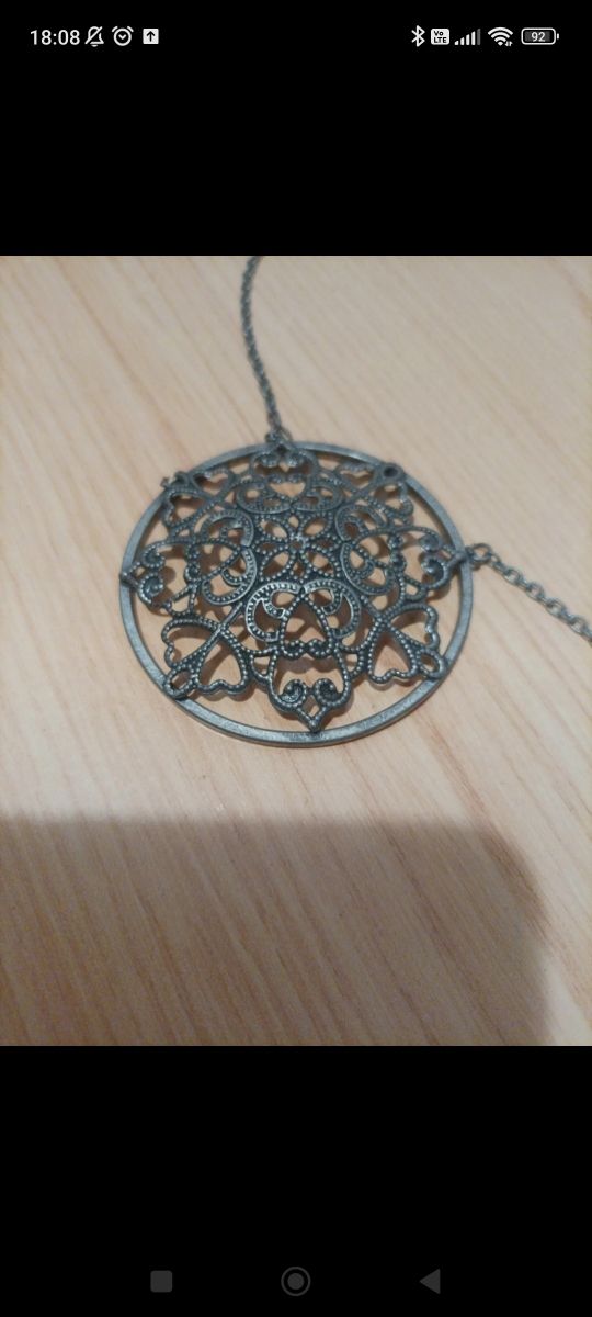 Colgante estilo envejecido