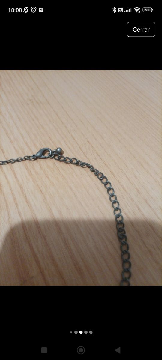 Colgante estilo envejecido