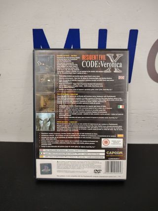Resident Evil Code Veronica X PS2