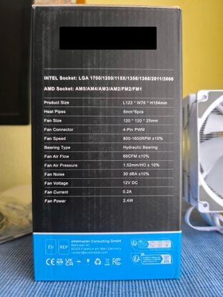 Cooler NO-RGB para CPU - Intel/AMD (6)