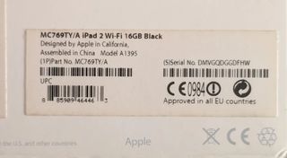 Apple iPad 2 Argento/Nero