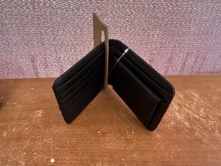 Cartera Plegable Pull&Bear Hombre Marrón/Negro