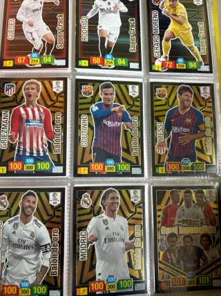 Álbum totalmente completo Adrenalyn 18-19