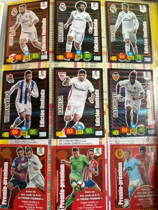 Álbum totalmente completo Adrenalyn 18-19