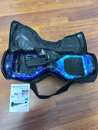 Hoverboard con bolsa, mando y manual
