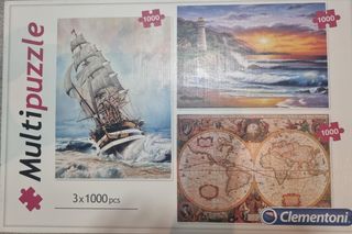 Puzzle Clementoni Multipuzzle 3x1000 pcs