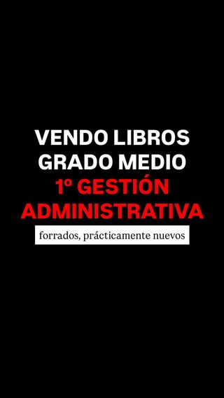libros grado medio gestión administrativa