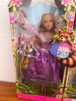 Lote 3 Barbie Isla de Princesas