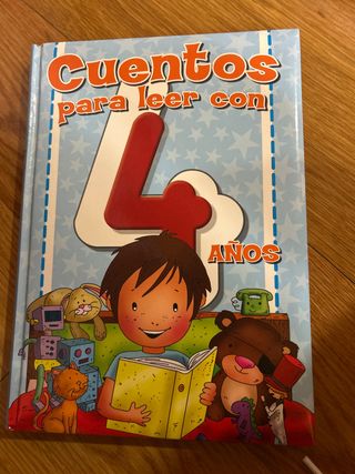 CUENTOS PARA LEER CON 4 AÑOS - AZUL (Spanish Ed...