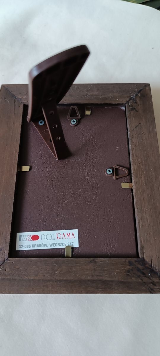 Piccolo quadro ricamato Madonna di Częstochowa