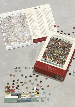 Puzzle Dinamarca 1000 piezas