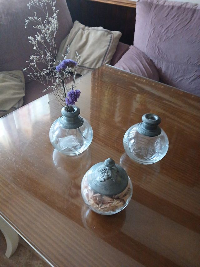 Set da toeletta in argento