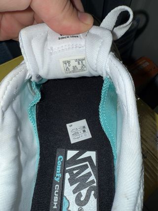 Zapatillas Vans Lowland Blancas y Grises