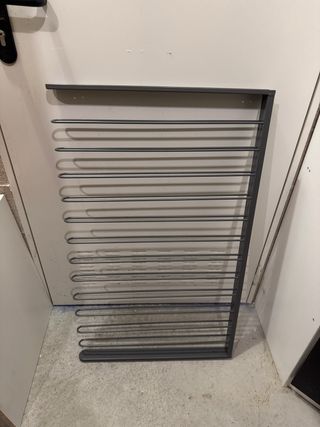 Pantalonero Ikea Gris Metálico