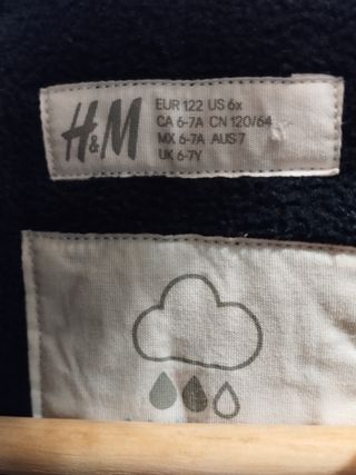 Traje de Nieve Niño Talla 6/7 Azul