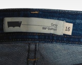 Levi's Women's Curvy 529 Bootcut Jeans W33 L30