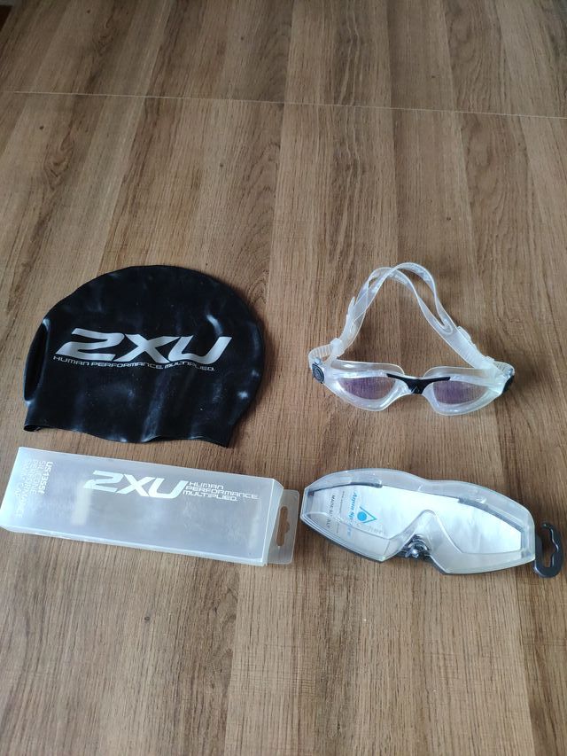 Gafas Natación Aquasphere Kayenne + Gorro 2XU