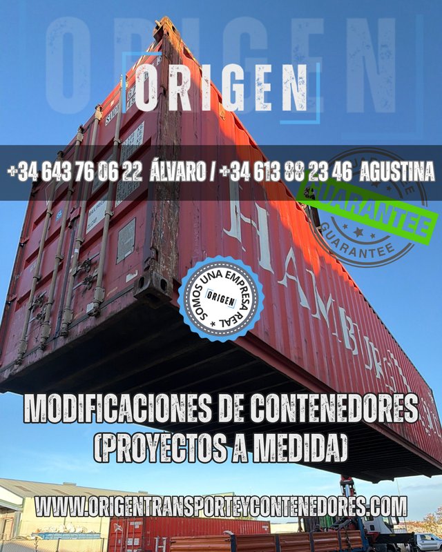 Contenedor 20' CW - revisado y garantizado