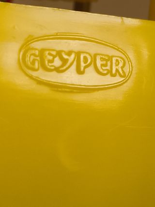 JUGUETE ANTIGUO INFANTIL "GEYPER" PATO A CUERDA