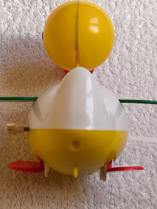 JUGUETE ANTIGUO INFANTIL "GEYPER" PATO A CUERDA