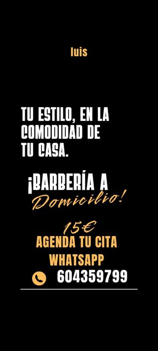 Barbero q domicilio
