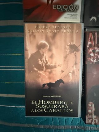 Lote 6 Películas VHS: Expediente X, Evita, etc.