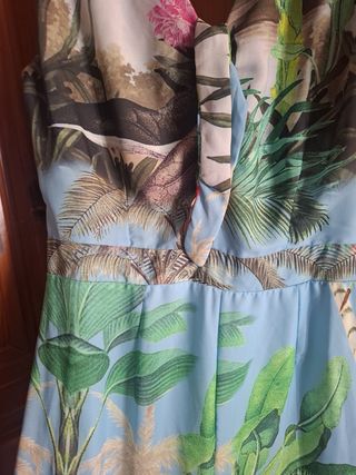 Mono estampado tropical