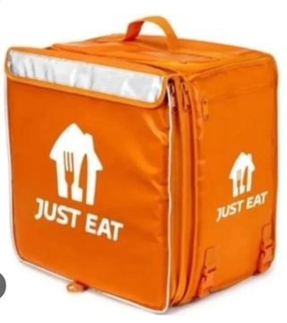 Mochila reparto Just Eat Naranja Nueva.