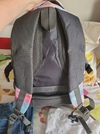 Mochila escolar tie-dye mochila ergonómica