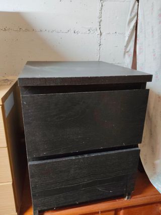 Cajonera de madera 2 cajones