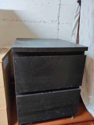 Cajonera de madera 2 cajones