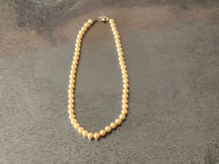 Collar de perlas majorica 
