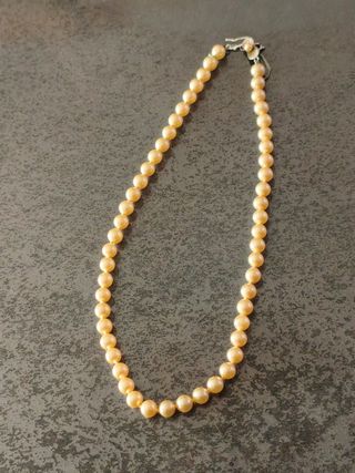Collar de perlas majorica 