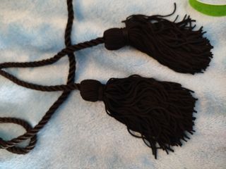 Fajín árabe bordado dorado y negro