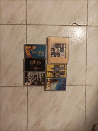 Lote 6 Cassettes Películas Disney y Más