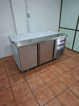 Bajo mostrador refrigerado acero inoxidable