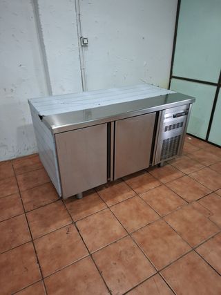 Bajo mostrador refrigerado acero inoxidable