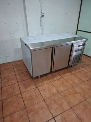 Bajo mostrador refrigerado acero inoxidable