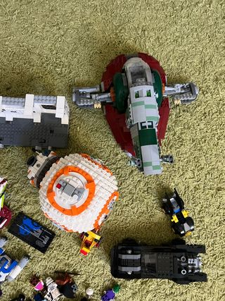 Lote Lego: Naves y Minifiguras 