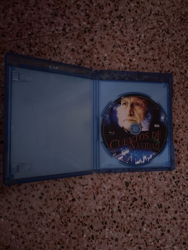 Blu-ray Cuentos de Navidad. es BD-R.