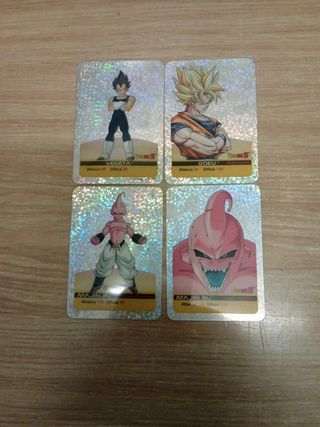 Dragon Ball Z Lamincard Lotto 4pz 2007