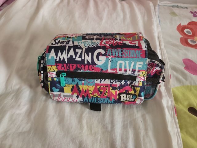 Estuche escolar 3 compartimentos